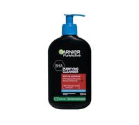 Garnier Pure Active Anti-Blackhead BHA Charcoal Daily Face Cleanser 250ml