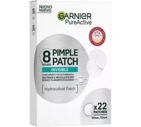 Garnier Pure Active Pimple Patch 8 Hours Reduces Visibility of Pimple Absorbs Excess Sebum Ultra-Thin and Invisible on the Skin in Two Sizes for All Pimples - 22 Patches