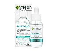 Garnier Pure Active Salicylic 7-Day Clinical Anti-Blemish Serum, Reduces blemishes, Suitable for Sensitive Skin, Cruelty Free International & Vegan, 28ml