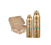 Garnier Self-Tan Face and Body Duo, Natural Streak-Free Tan With Nourishing Apricot Oil and Buildable Ultra Fine Mist, Vegan Formula, Ambre Solaire, 2 Pieces