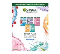Garnier Sheet Mask Discovery Collection, Face & Eye Sheet Masks, Pack of 5