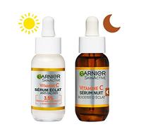 Garnier Skin Active - Anti-Dark Spot Day Serum + Radiance Booster Night Serum - Face Care Enriched with Vitamin C - Vegan & Cruelty Free - All Skin Types - 2 x 30 ml