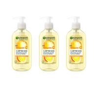 Garnier Skin Active Vitamin C Clarifying Wash 200ML - Pack of 3