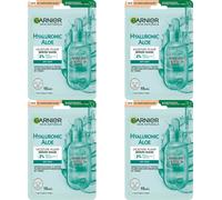Garnier Hyaluronic Aloe Tissue - Maschera viso in tessuto con aloe vera - 28,0 g