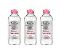 Garnier Skin Skinactive Micellar Cleansing Water All-In-1 Cleanser and Makeup Remover, 13.5 Fluid Ounce (Pack of 3) by Garnier Skin