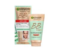Garnier SkinActive Anti-Age BB Cream, Shade Medium, Tinted Moisturiser SPF 15, Softens Fine Lines & Firms Skin, With Hyaluronic Acid, Aloe & Mineral Pigments, 50 m