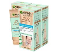 Garnier SkinActive BB Cream All in 1 Perfecting Face Cream Combination to Oily Skin SPF 25 Aloe Vera Hyaluronic Acid Moisturising Mattifying Medium-Clear Skin Tone - 3 x 50ml bottles