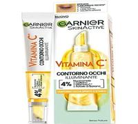 Garnier SkinActive Brightening Eye Contour, Vitamin C, for a Fresher, Rested Look, Anti-Wrinkles, Reduces Dark Circles, Smoothes Fine Lines, Fews Bags, Suitable for All Skin Types, 15ml