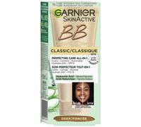 Garnier SkinActive Classic Perfecting All-in-1 BB Cream, Shade Classic Deep, Tinted Moisturiser SPF 15, Brightens and Evens Skin, With Hyaluronic Aci