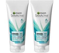 Garnier SkinActive Cream Face Wash with Aloe Juice Dry Skin 2 Count