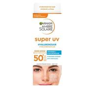 Garnier SkinActive Facial Fluid Anti-UV Daily Vitamin C Anti-Stain Glow SPF 50+ Uniform Shine Moisturising Protects Skin Against UVA and UVB Rays 2 x 40ml Bottles