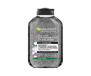 Garnier SkinActive Micellar Cleansing Gel with Charcoal Cleansing and Mattifying for All Skin Types No Rinse Vegan Formula 400ml