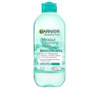 Garnier SkinActive Micellar Cleansing Water, All-In-1 Hydrating and Replumping Makeup Remover + Face Cleanser, With Hyaluronic Acid + Aloe, For Normal To Sensitive Skin, 400 ml