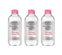 Garnier SkinActive Micellar Cleansing Water For All Skin Types 13.5 Fl Oz (Pack of 3)