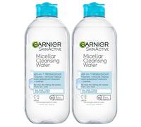 Garnier SkinActive Micellar Cleansing Water, For Waterproof Makeup, 13.5 Fl Oz, Pack of 2