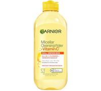 Garnier SkinActive Micellar Water with Vitamin C, Facial Cleanser & Makeup Remover, 13.5 Fl Oz (400mL), 1 Count (Packaging May Vary)