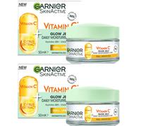Garnier SkinActive Vitamin C Glow Jelly Daily Moisturizing Care 50ml (Set Of 2)
