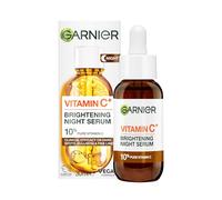Garnier Targeted Anti Dark Spot Night Serum for Face, with 10% Pure Vitamin C & Hyaluronic Acid, Anti Pigmentation & Dullness, for All Skin Types, Approved by Cruelty Free International, Vegan, 30 ml