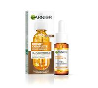 Garnier Targeted Anti Dark Spot Night Serum for Face, with 10% Pure Vitamin C & Hyaluronic Acid, Anti Pigmentation & Dullness, For All Skin Types, Approved by Cruelty Free International, Vegan, 30 ml