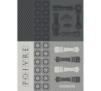 Garnier Thiebaut 39634 tea towel Peppers Black 56 X77Cm 100% cotton