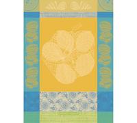 Garnier Thiebaut Filet De Citrons Soleil Jacquard French Kitchen Towel