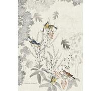 Garnier-Thiebaut, Monochrome, Fusain French Prewashed Kitchen/Tea Towel, Cotton-Linen Blend