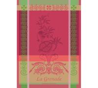 Garnier Thiebaut - Tea Towel - Kitchen Towel - Drying Towel - Grenade Rose - Cotton - 56 x 77 cm