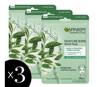 Garnier TRIPLE Moisture Bomb - Green Tea
