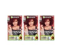 Garnier TRIPLE Nutrisse Permanent Hair Dye - 5.62 Ultra Vibrant Red