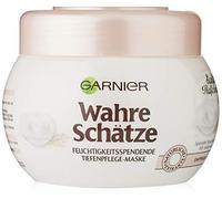 Garnier True Treasures Moisturising Deep Care Mask Gentle Oat Milk Nourishes, Protects and Soothes Sensitive Hair Pack of 1 x 300 ml
