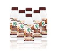 Garnier Ultimate Blends Coconut Conditioner For Curly Hair | Coconut Hair Food Conditioner by Garnier Ultimate Blends | 98 Percent Natural Origin Ingredients | 350 ml Pack of 6
