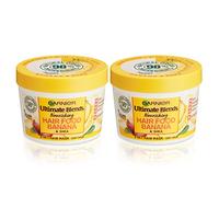 Garnier Ultimate Blends Hair Food Banana 3-in-1 Dry Hair Mask Treatment 390ml Dual Pack