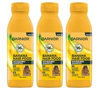 Garnier Ultimate Blends Hair Food Banana Shampoo 350ml - 3 Pack