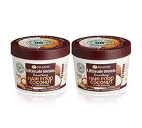 Garnier Ultimate Blends Hair Food Coconut Oil 3-in-1 Frizzy Hair Mask Treatment 390ml Dual Pack