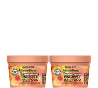 Garnier Ultimate Blends Pineapple 3-in-1 Glowing Hair Mask Duo