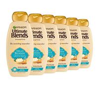 Garnier Ultimate Blends Shampoo | Argan Richness Moroccan Argan Oil & Almond Cream Nourishing for Dry, Unruly Hair | 360 ml | Pack of 6