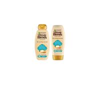 Garnier Ultimate Blends Shampoo & Conditioner Set | Argan Richness With Moroccan Argan Oil and Almond Cream Nourishing for Dry, Unruly Hair | 360 ml