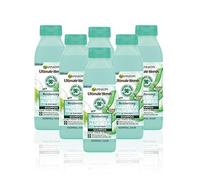 Garnier Ultimate Blends Shampoo For Normal - Dry Hair | Aloe Vera Hair Food Shampoo by Garnier Ultimate Blends | 98 Percent Natural Origin Ingredients | 350 ml Pack of 6