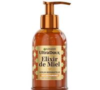 Garnier Ultra Doux - Honey Elixir Repair Serum - Enriched with Acacia Honey - For Fragile & Brittle Hair - Honey Treasures - 115 ml