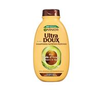 Garnier Ultra Doux Shampoo for Dry, Curly to Kinky Hair with Avocado Oil and Shea Butter - Creamy and Smooth Texture - 300 ml - Men and Women