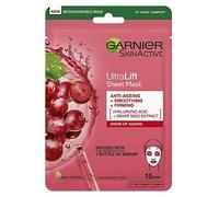 Garnier Ultralift Anti Ageing Radiance Boosting Face Sheet Mask 28g