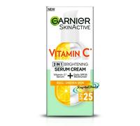 Garnier Vitamin C 2 in 1 Brightening Serum Cream For Face SPF25 50ml