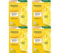 Garnier Vitamin C Brightening + Glow Boost Serum Sheet Mask 28g (Set Of 4)