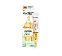 Garnier Eye Cream, With 4% Vitamin C, Brightening Eye Treatment For Dark Circles, Prevents Under Eye Bags And Puffiness, Vitamin C*, 15ml