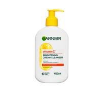 Garnier Vitamin C* Brightening Cream Cleanser, Removes Make-up, 250ml | Hydrates and Brightens For Even, Glowing Skin, For Dull and Uneven Skin, Cruelty Free Formula