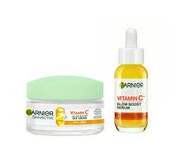 Garnier Vitamin C Glow Boost Day Cream & Serum 50 ml + 30 ml