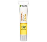 Garnier Vitamin C Illuminating Fluid for Day with SPF50+ Filter, Invisible, 40 ml