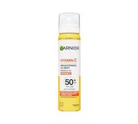 Garnier Vitamin C Illuminating Invisible UV Mist for Makeup with SPF50+ and Vitamin C, 75 ml