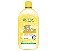 Garnier Micellar Vitamin C Cleansing Water 700ml, Gentle face Cleanser & Makeup Remover, Hypoallergenic. Vegan Formula, Suitable For Dull And Uneven Skin, Brightening Formula, Dermatologically Tested