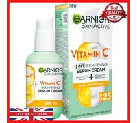 Garnier Vitamin C Serum Cream 2in1 Formula With 20% C serum & SPF 25 Moisturiser